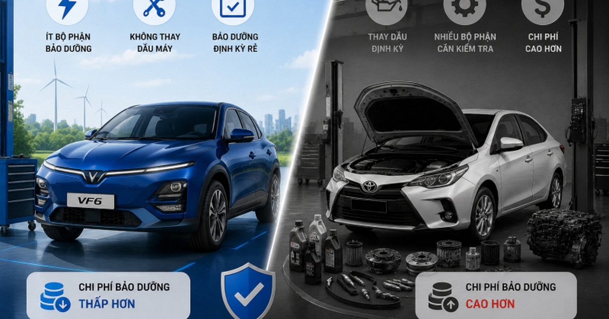 Vì sao bảo dưỡng xe điện tốn ít hơn một nửa so với xe xăng: đáp án từ Mỹ, châu Âu và một bãi đỗ xe taxi tại Hà Nội