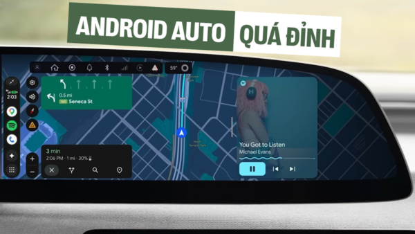 Android Auto phiên bản mới gây sốc: Cho phép xem video trên màn hình, AI biết được chủ nhân đang chạy xe gì