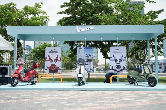 80 năm Vespa: Biểu tượng di sản khuấy động tinh thần trẻ tại Thủ Thiêm Riverstage!- Ảnh 20. 80 năm Vespa: Biểu tượng di sản khuấy động tinh thần trẻ tại Thủ Thiêm Riverstage!- Ảnh 20.