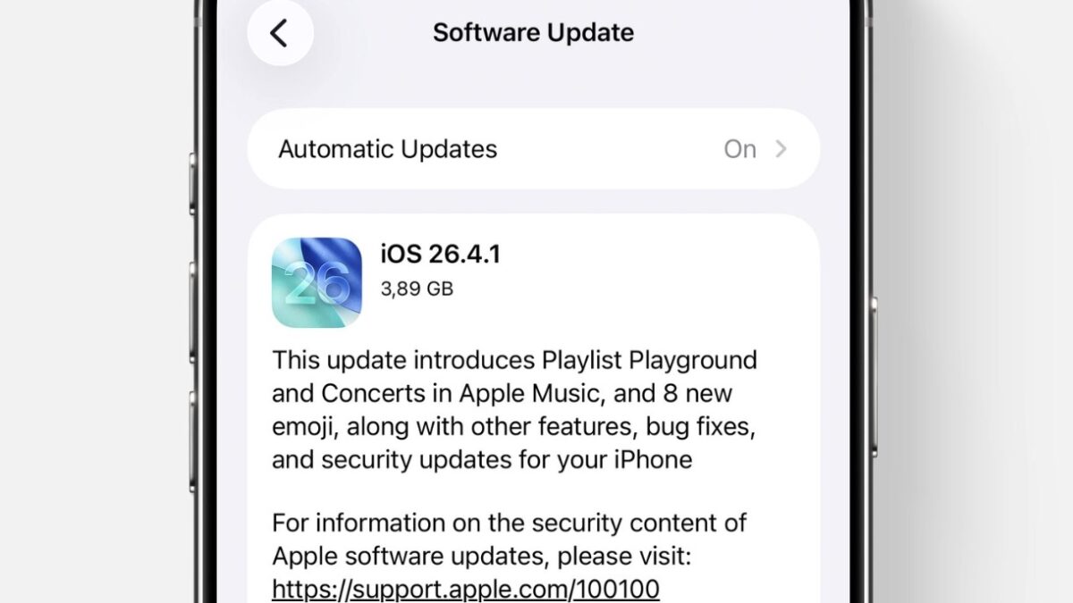 Apple bất ngờ tung ra iOS 26.4.1 fix loạt lỗi ‘bí ẩn’, người dùng nên nâng cấp ngay
