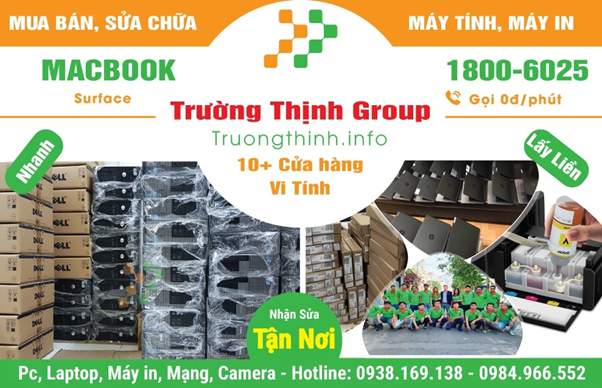 Cập nhật địa chỉ 12 cửa hàng sửa máy tính, laptop theo phường xã mới: Tôn chỉ ‘Uy Tín’ từ CEO Trường Thịnh Group