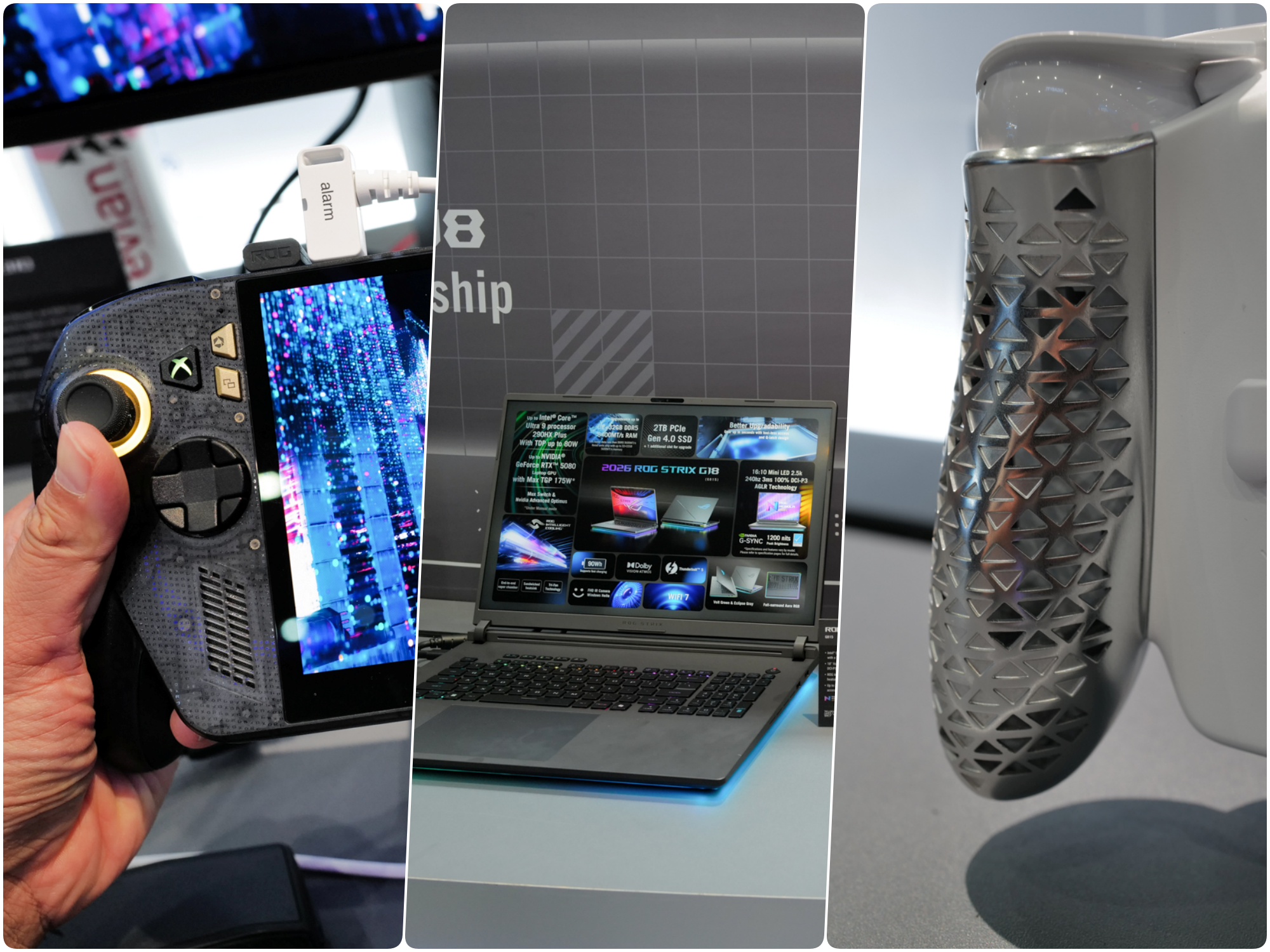 Dạo quanh gian hàng ASUS ROG tại Computex 2026: Laptop SCAR 18 với màn 4K 240Hz, Xbox Ally kỷ niệm 20 năm và concept handheld đầy hứa hẹn - Ảnh 1.