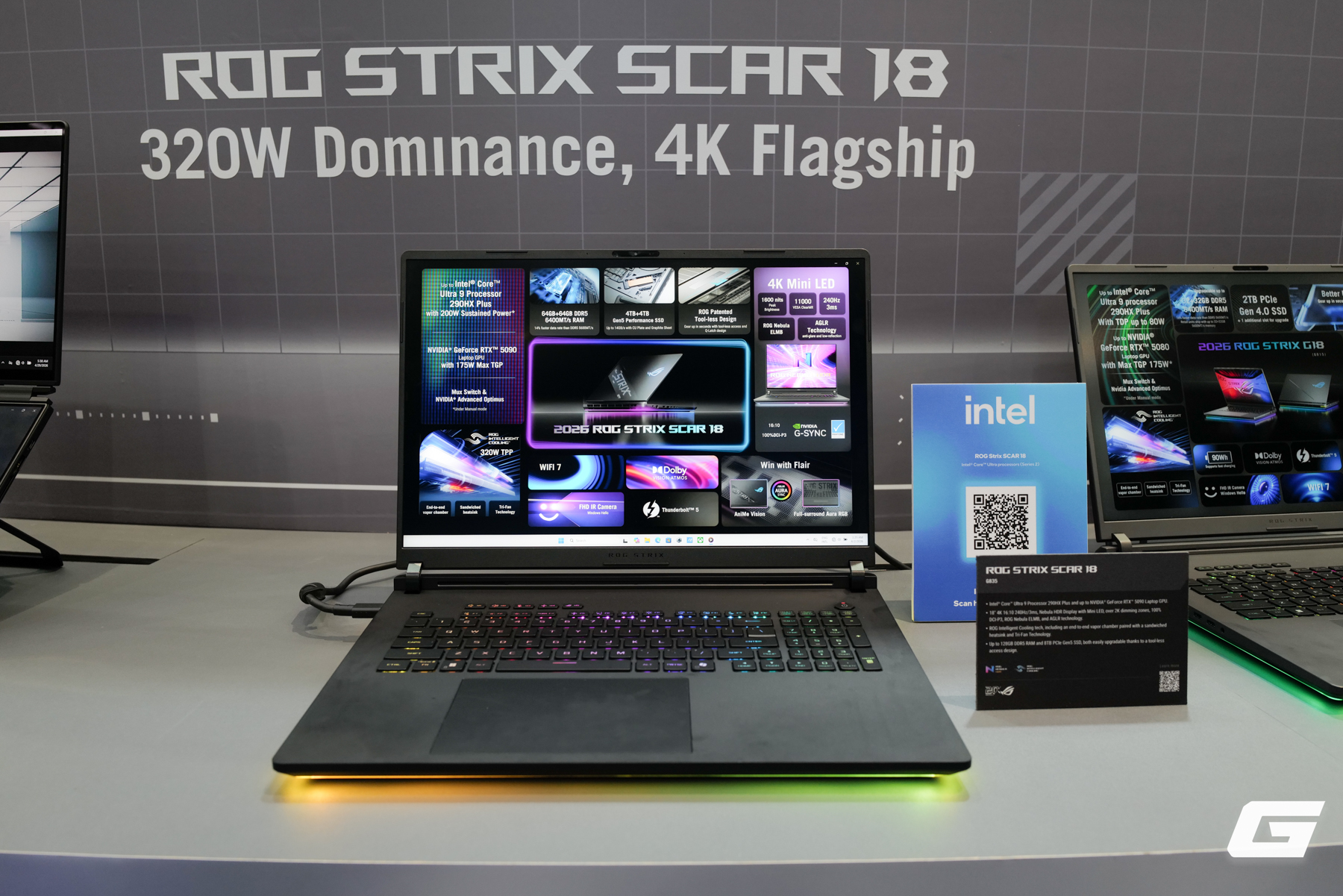 Dạo quanh gian hàng ASUS ROG tại Computex 2026: Laptop SCAR 18 với màn 4K 240Hz, Xbox Ally kỷ niệm 20 năm và concept handheld đầy hứa hẹn - Ảnh 2.