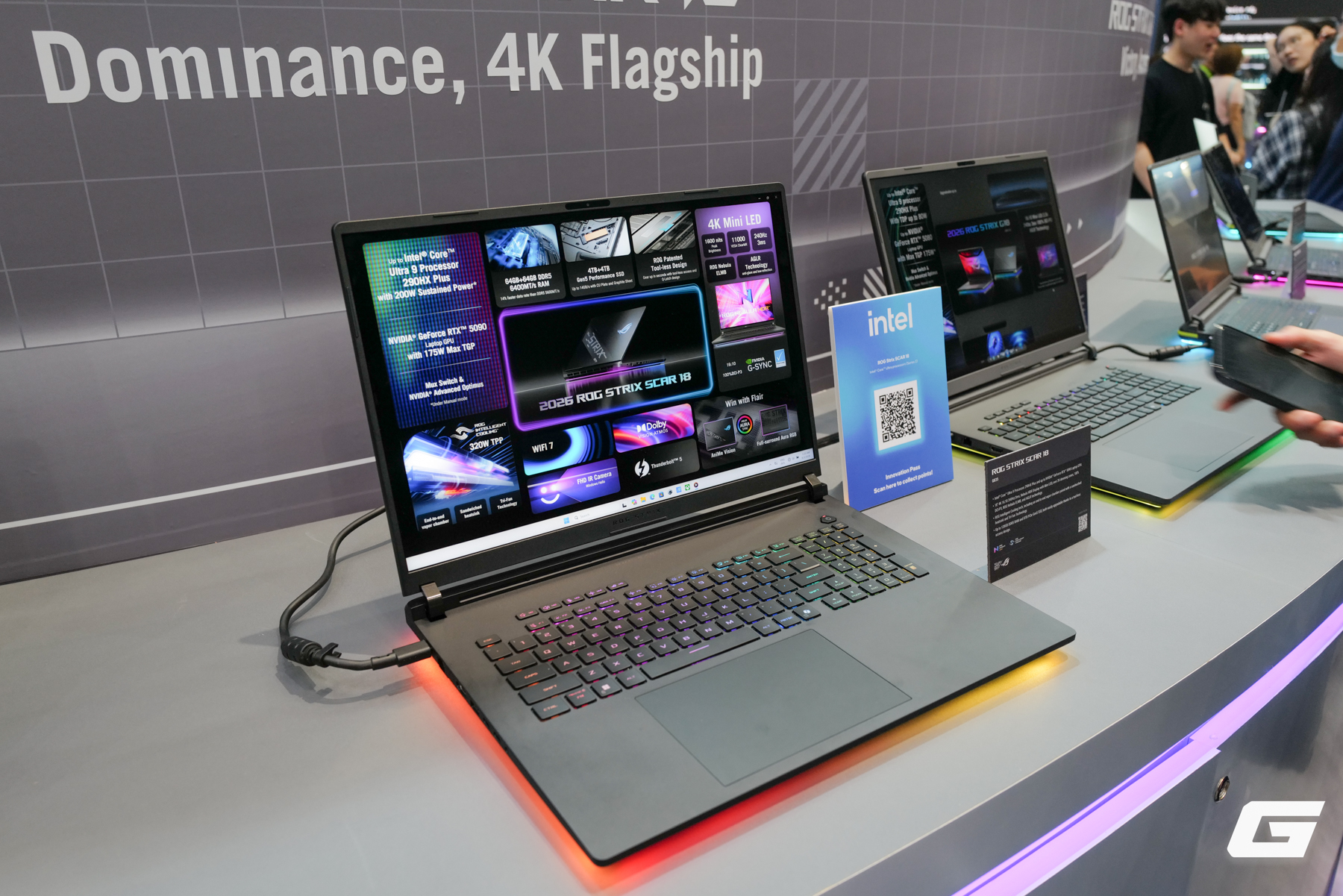 Dạo quanh gian hàng ASUS ROG tại Computex 2026: Laptop SCAR 18 với màn 4K 240Hz, Xbox Ally kỷ niệm 20 năm và concept handheld đầy hứa hẹn - Ảnh 3.
