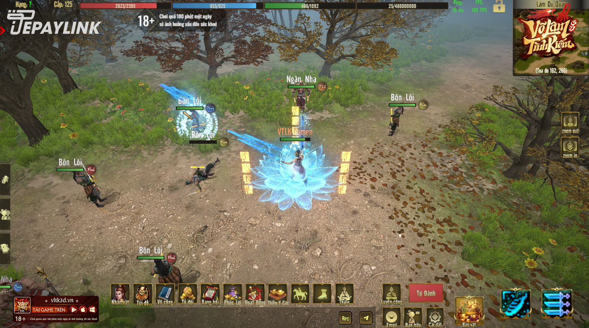 Một tựa game Võ Lâm 3D hoàn toàn mới thông báo Alphatest - Ảnh 5. Một tựa game Võ Lâm 3D hoàn toàn mới thông báo Alphatest - Ảnh 5.
