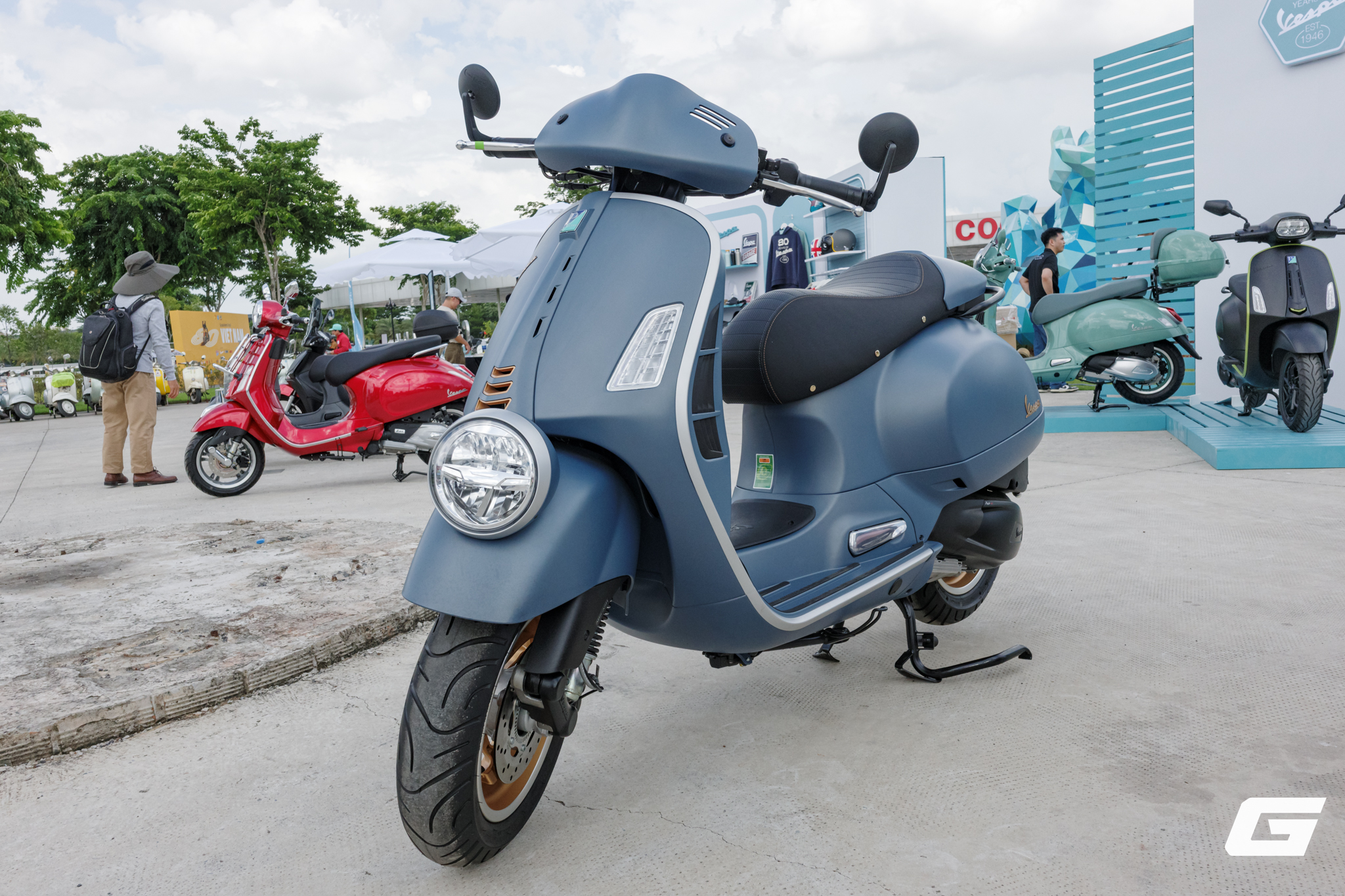 Vespa mang bộ sưu tập 80 năm khuấy động Vietnam Scooters Fest 2026- Ảnh 21. Vespa mang bộ sưu tập 80 năm khuấy động Vietnam Scooters Fest 2026- Ảnh 21.