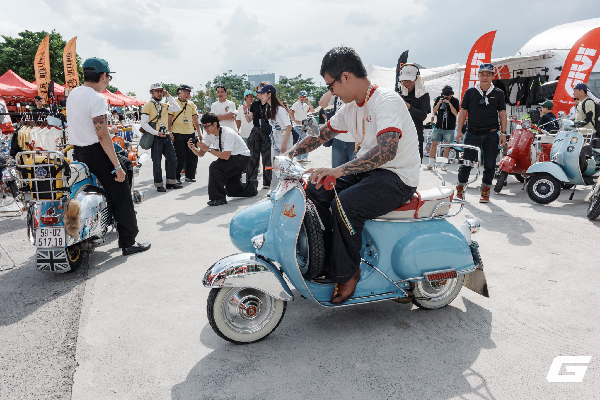 Vespa mang bộ sưu tập 80 năm khuấy động Vietnam Scooters Fest 2026- Ảnh 6. Vespa mang bộ sưu tập 80 năm khuấy động Vietnam Scooters Fest 2026- Ảnh 6.