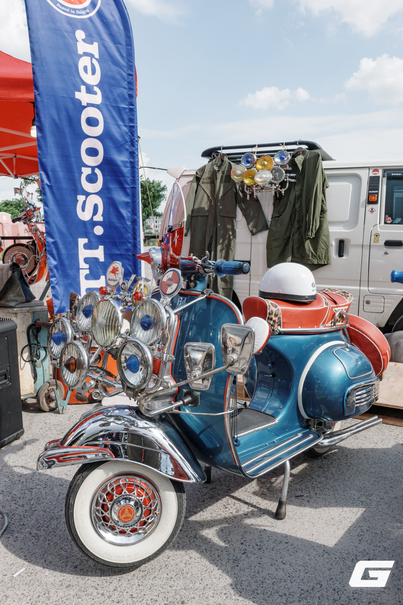 Vespa mang bộ sưu tập 80 năm khuấy động Vietnam Scooters Fest 2026- Ảnh 4. Vespa mang bộ sưu tập 80 năm khuấy động Vietnam Scooters Fest 2026- Ảnh 4.