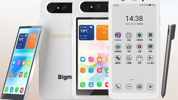 Lại thêm một mẫu điện thoại lạ, sở hữu màn E Ink màu có tần số quét 85Hz, vừa đọc sách vừa lắp màn hình xem phim tùy thích