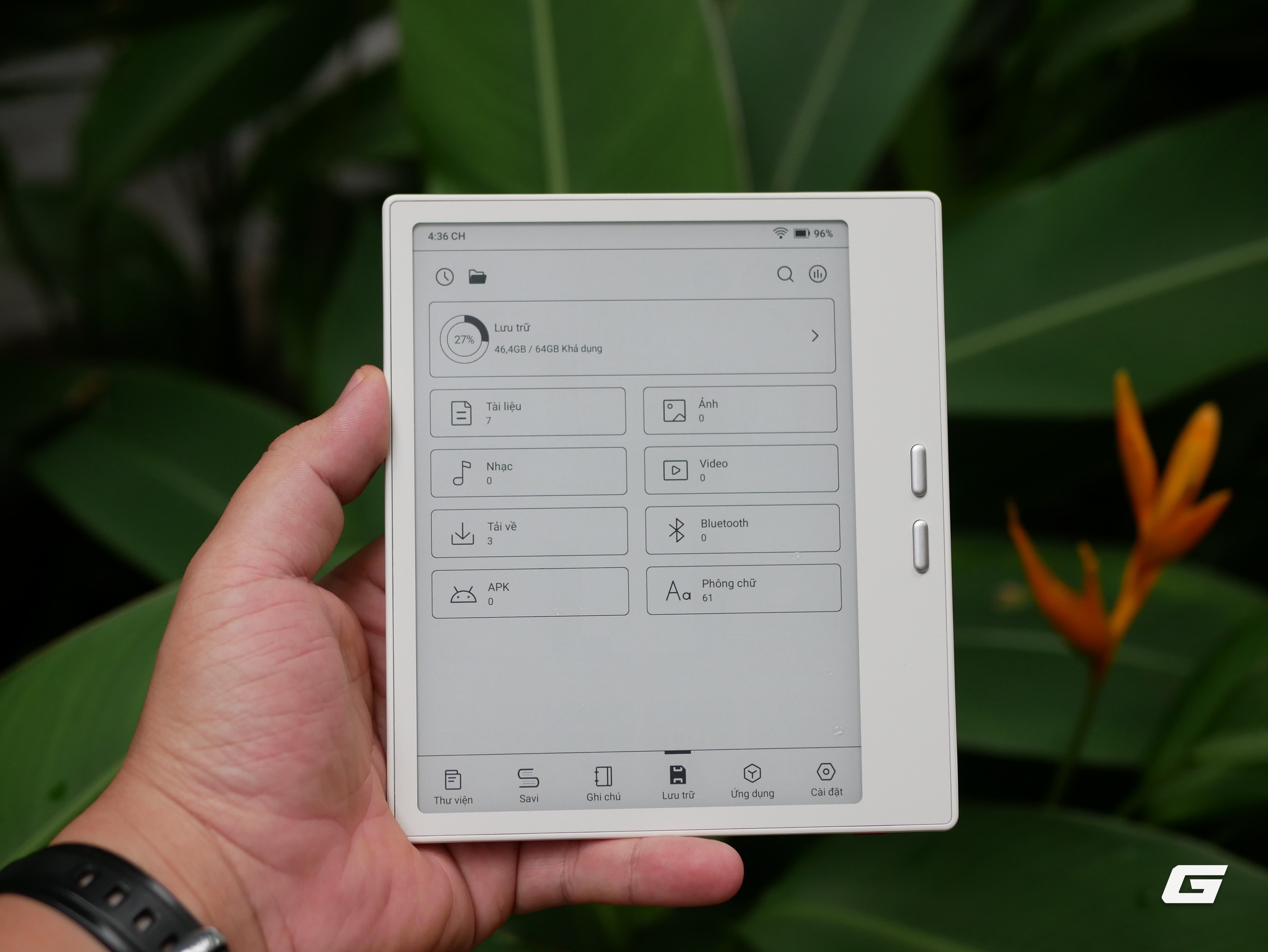 logo-savi-7p1040766-178814237570652314320 Đánh giá Boox Savi 7: Máy đọc sách Android bản địa hóa tốt, liệu có đáng để xuống tiền? - Ảnh 5.